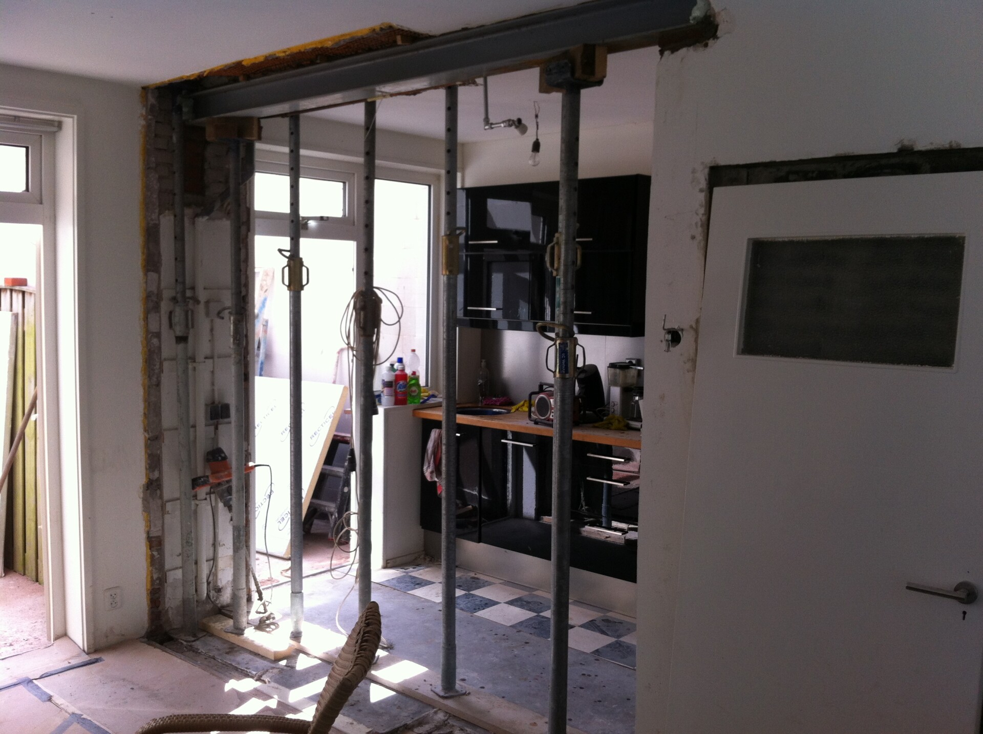 Doorbraak keuken kamer Breda