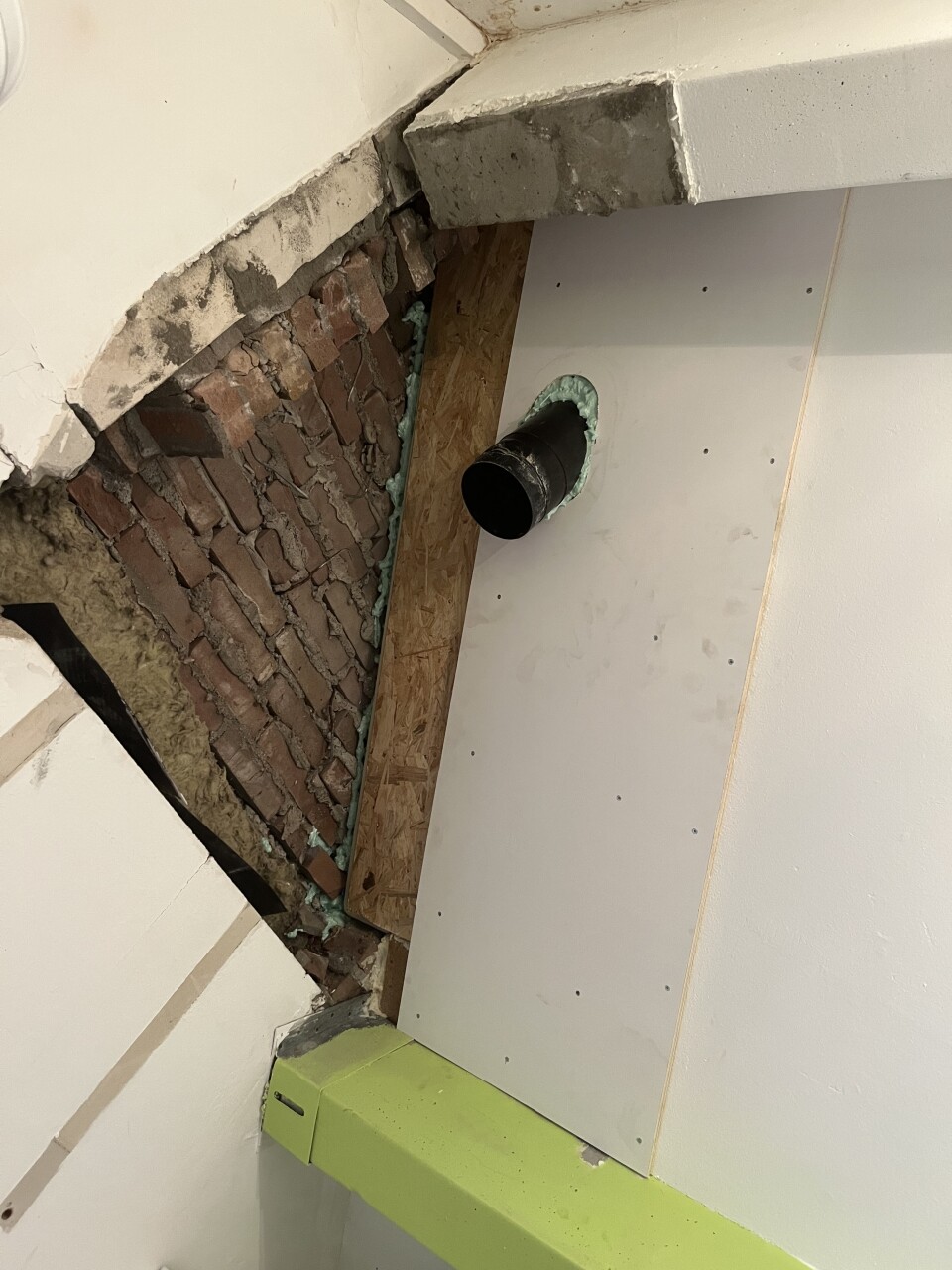Foto schoorsteen verwijderen Oudenbosch 3