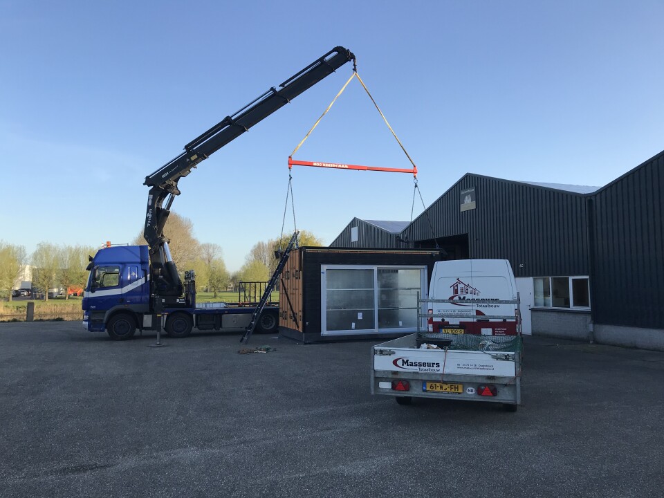 Prefab aanbouw Bergen op Zoom 1