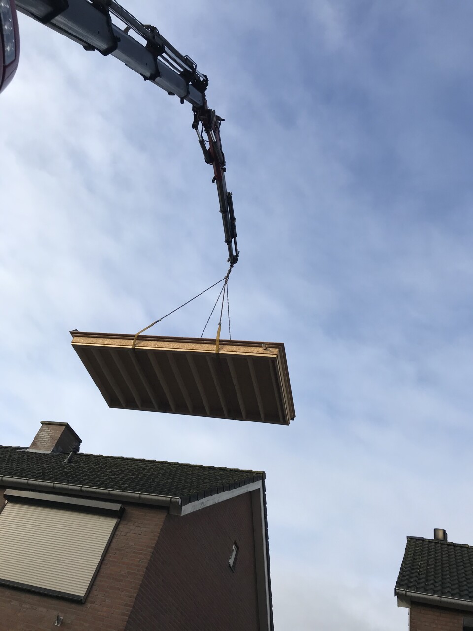 Prefab dak aanbouw HSB Cerdal Zegge 2