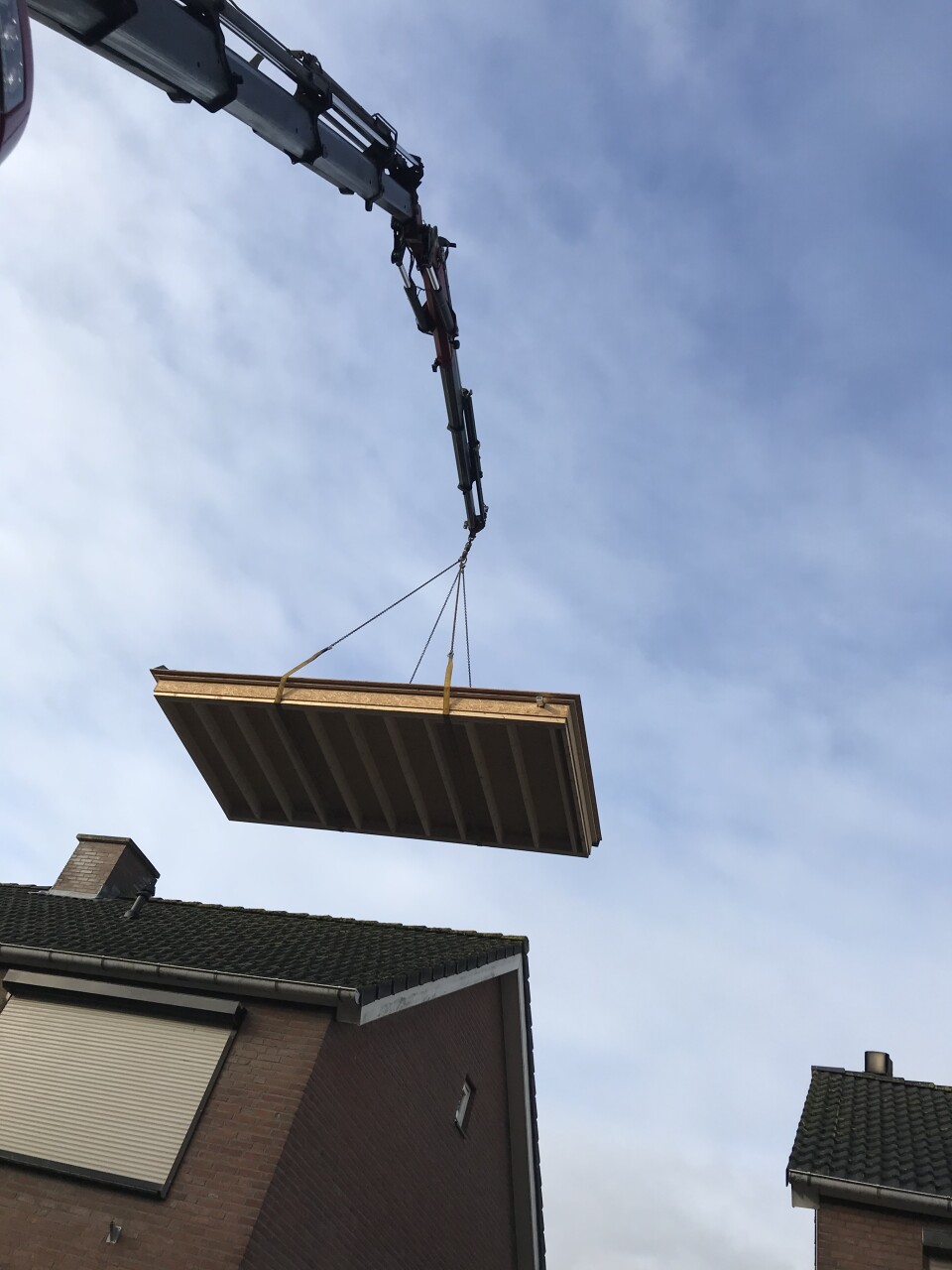 Prefab dak aanbouw HSB Cerdal Zegge
