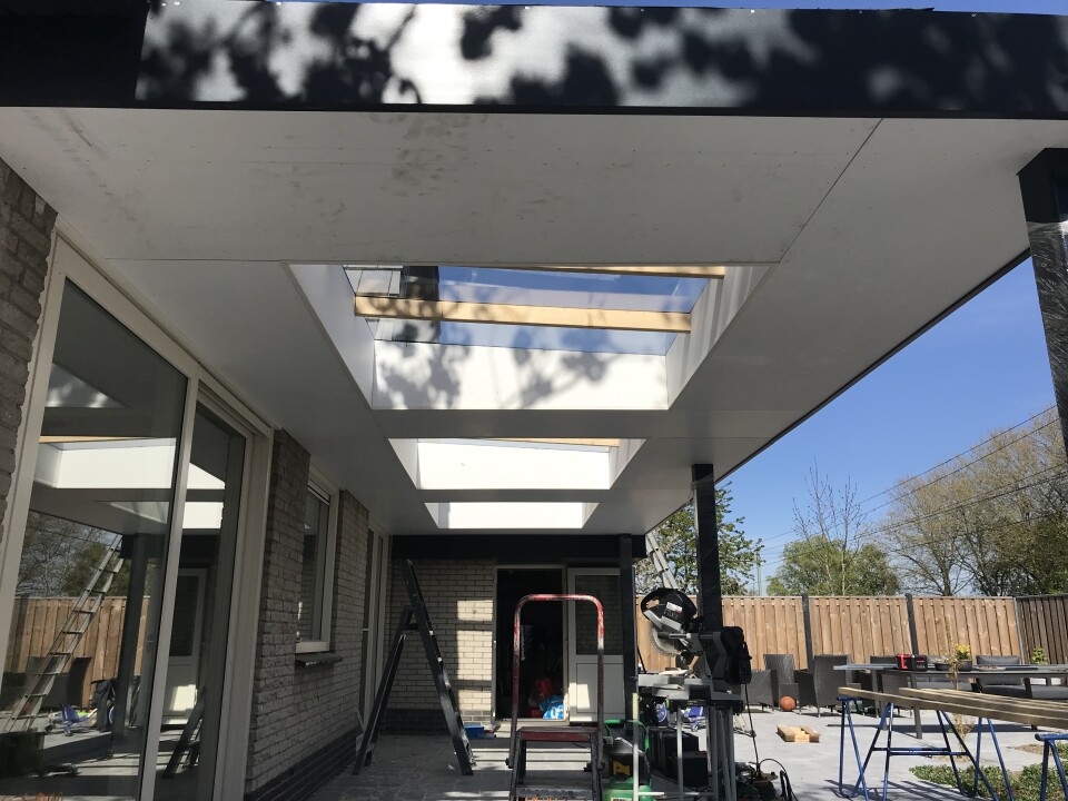 Verandadak 9 meter Zevenbergen 2